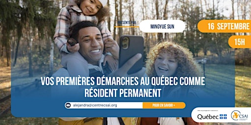 Image principale de Vos premières démarches au Québec comme résident permanent