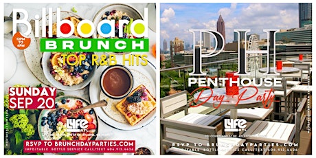 THIS SUNDAY :: R&B BRUNCH + PENTHOUSE DAY PARTY @ LYFE ATL primary image