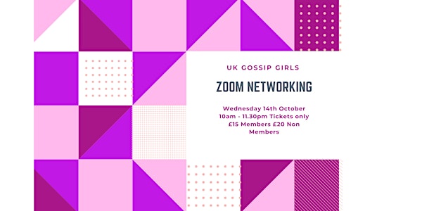 UK Gossip Girls Zoom Networking Event