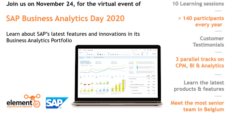 SAP Business Analytics Day 2020 primary image