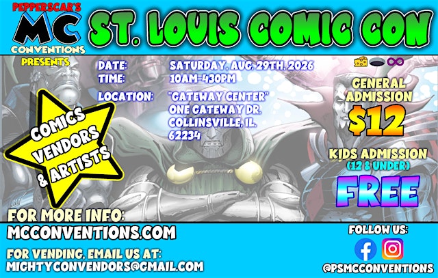 Image principale de St. Louis Comic Con 2026