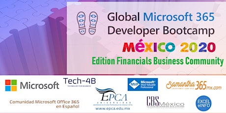 Imagen principal de Microsoft 365 Developer Bootcamp 2020 | México -Edition Financials Business