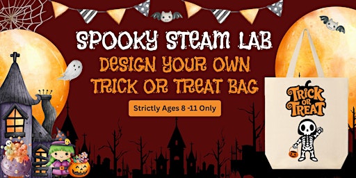 Image principale de Spooky STEAM Lab - Design Your Own Trick or Treat Bag