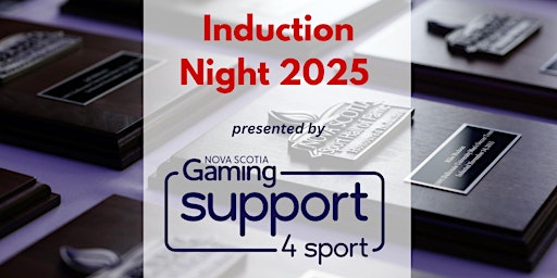 Image principale de Induction Night 2025 Presented by Support4Sport
