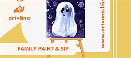 Artvana Kids & Family Fall Painting Class in Lakewood October 2025 image