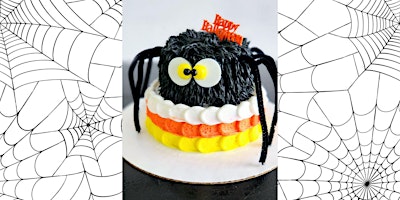 Candy Corn & Spiders Cake Class - FAYETTEVILLE primary image