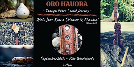 Oro Hauora - Taonga Pūoro Sound Journey primary image