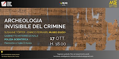 Image principale de ARCHEOLOGIA INVISIBILE DEL CRIMINE