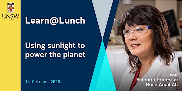 Learn@Lunch with Scientia Professor Rose Amal AC