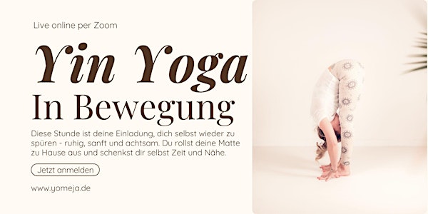 Yin Yoga I In Bewegung