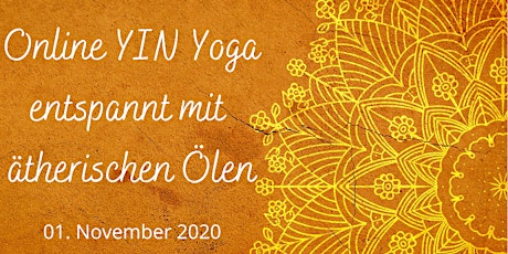 Hauptbild für Online YIN Yoga entspannt mit ätherischen Ölen