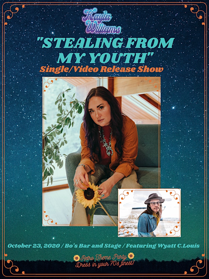 KAYLA WILLIAMS--STEALING FROM MY YOUTH VIDEO & SINGLE RELEASE image