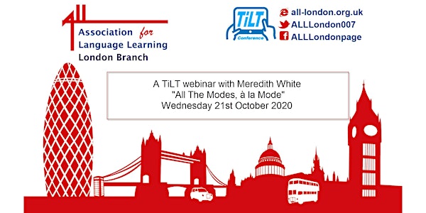 A TiLT Webinar with Meredith White: "All The Modes, à la Mode"