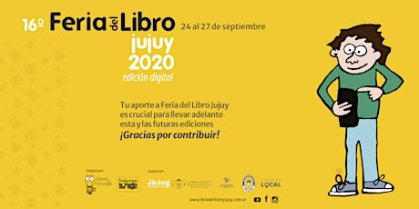 Imagen principal de Botón de colaboración con la organización de Feria del Libro Jujuy