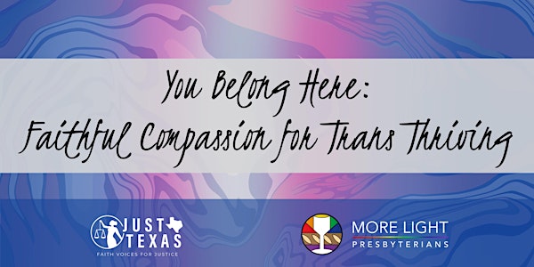 You Belong Here: Faithful Compassion for Trans Thriving