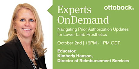 Navigating Prior Authorization Updates for Lower Limb Prosthetics primary image