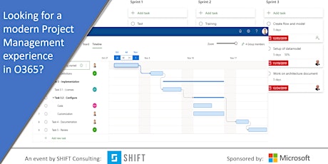 Simple project management in O365