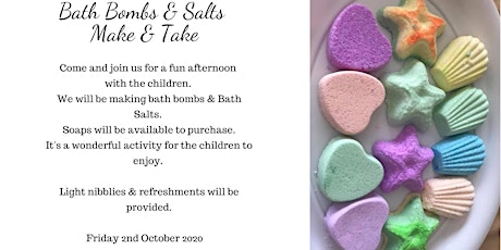 Bath Bombs & Bath Salts Make & Take primary image