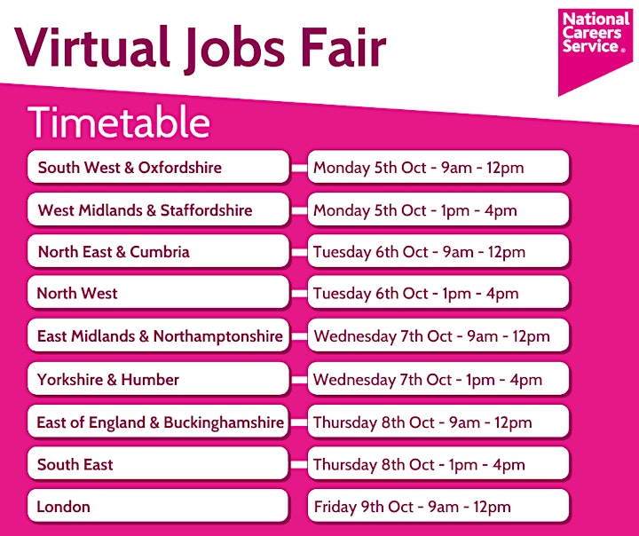 Virtual Jobs Fair image