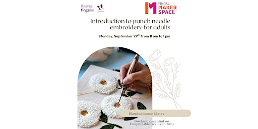 Image principale de Introduction to punch needle embroidery for adults