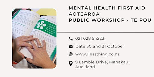 Mental Health First Aid Aotearoa - Licenced by Te Pou primary image