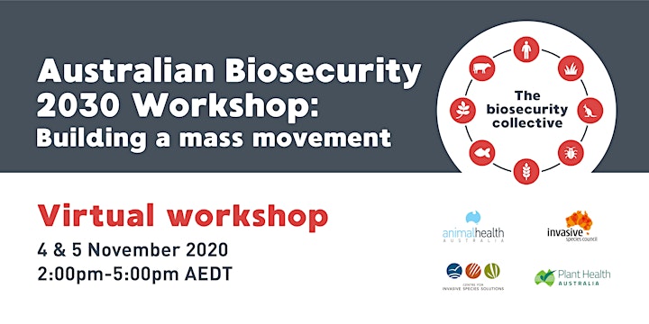 Australian Biosecurity 2030 Workshop image