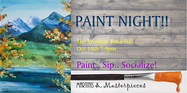 Martinis & Masterpieces - Fall Mountains