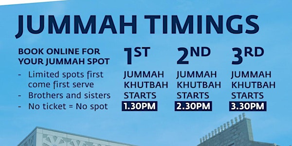 Jummah at Masjid Alhikmah - 25th September 2020