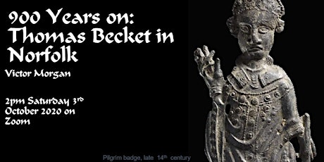 NNAS October Lecture: Thomas Becket in Norfolk