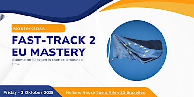 Image principale de Fast-track 2 EU mastery- become an EU expert in shortest amount of time