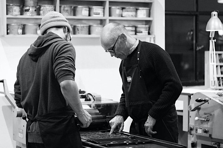Poster Letterpress Workshop in Erik Spiekermann’s Studio image