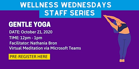 Principal's Office Wellness Wednesdays Series - Yoga primary image