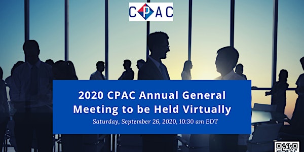 2020 CPAC Annual General Meeting to be Held Virtually