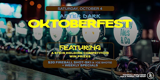 Image principale de AFTER DARK OKTOBERFEST