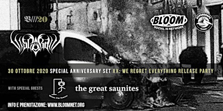 30/10 | Viscera///+Musicaperbambini +The Great Saunites • Bloom • Mezzago