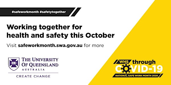 UQ Safe Work Month: WHS Responsibilities for Supervisors and HDR Students