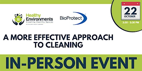 Infection Protection and Control - a more effective approach to cleaning primary image