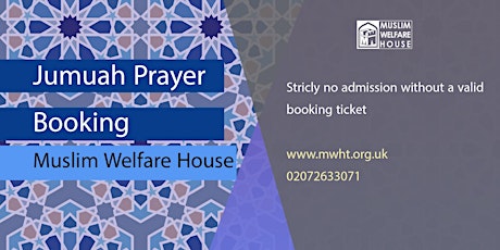 1st Jummah Prayer | 1:15PM | Arabic primary image