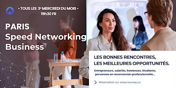 Speed Networking Business – Entrepreneurs, Dirigeants & Investisseurs