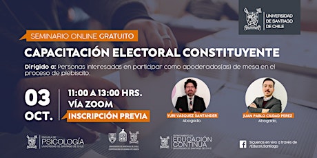 Imagen principal de Capacitación Electoral Constituyente