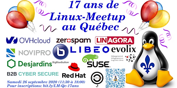 17 ans de Linux-Meetup au Québec!