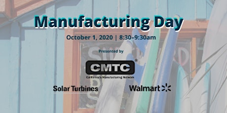Image principale de Virtual Manufacturing Day Event
