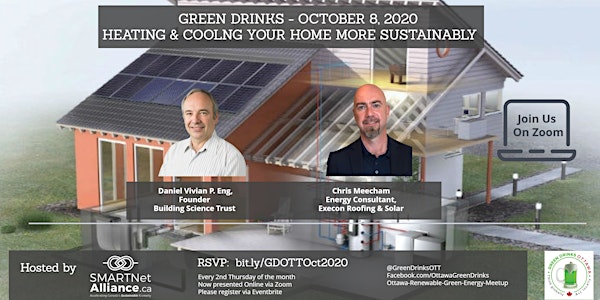 Green Drinks October - How to Heat and Cool Your Home More Sustainably