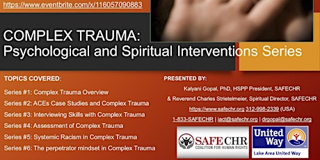 Complex Trauma Webseries - Psychological and Spiritual Interventions primary image