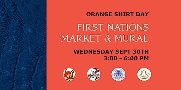 Orange Shirt Day x One Wave Gathering: First Nations Market at Royal  Beach