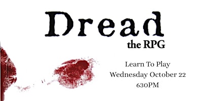 Image principale de Learn To Play Dread the RPG
