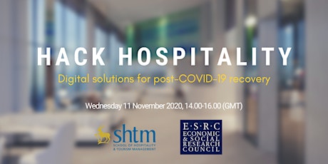 Hack Hospitality: Digital solutions for post-COVID-19 recovery primary image