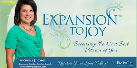 Expansion To Joy - Special Retreat with Empath Evolution primary image