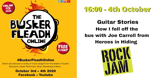 Guitar Stories  How I fell off the bus with Joe Carroll - Heroes in Hiding