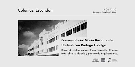 Imagen principal de Conversatorio con María Bustamante Harfush y Rodrigo Hidalgo
